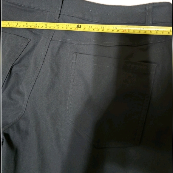 Lululemon Men’s ABC Pants Size 34"L Warpstreme LM5426S Black Stretch Athleisure - Picture 13 of 13